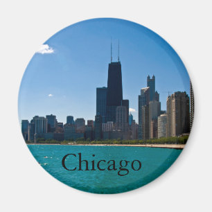 Chicago-Skyline Magnet