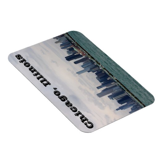 Chicago Skyline Magnet (Rechte Seite)