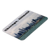 Chicago Skyline Magnet (Linke Seite)