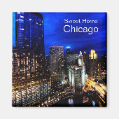 Chicago Skyline Magnet (Vorne)