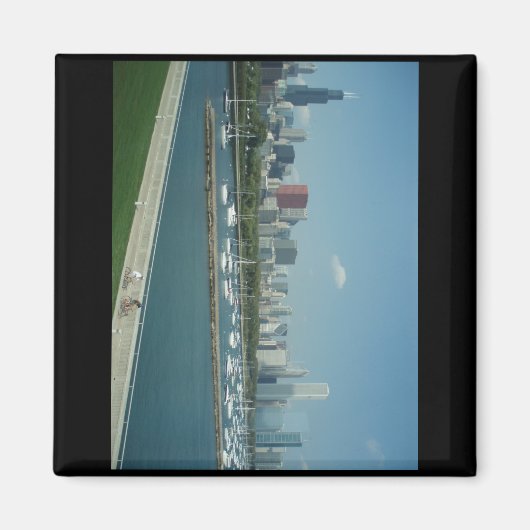Chicago Skyline Magnet (Vorne)