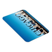 Chicago Skyline Magnet mit Chicago im Sky (Rechte Seite)