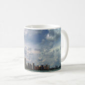 Chicago-Skyline-Michigansee-Sommer Kaffeetasse (VorderseiteRechts)