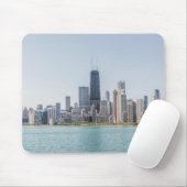 Chicago Skyline mit Lake Michigan Mousepad (Mit Mouse)