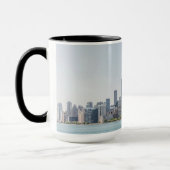 Chicago Skyline mit Lake Michigan Tasse (Links)