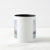 Chicago Skyline mit Lake Michigan Tasse (Zentrum)