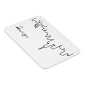 Chicago Skyline mit Lighthouse Magnet (Rechte Seite)