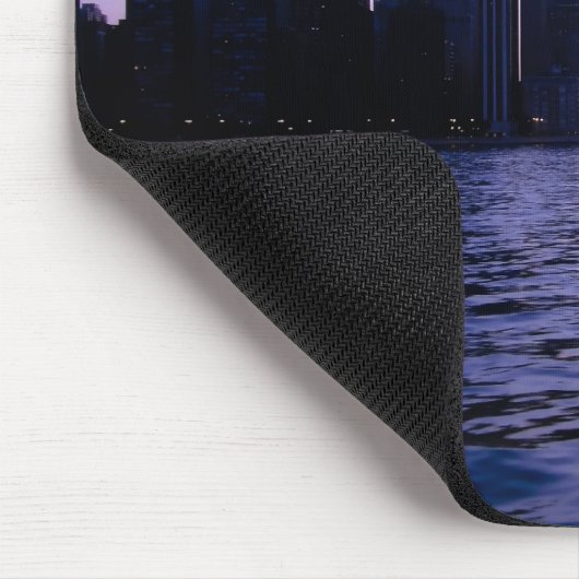 Chicago-Skyline mousepad (Ecke)