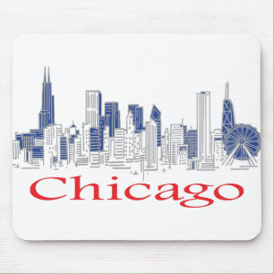 Chicago-Skyline Mousepad