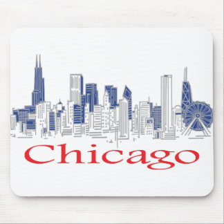 Chicago-Skyline Mousepad
