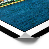 CHICAGO SKYLINE PANORAMA POSTER (Ecke)