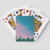 Chicago Skyline Playing Card Spielkarten (Rückseite)