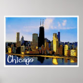 Chicago Skyline Poster (Vorne)