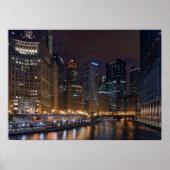 Chicago Skyline Poster (Vorne)