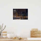 Chicago Skyline Poster (Küche)
