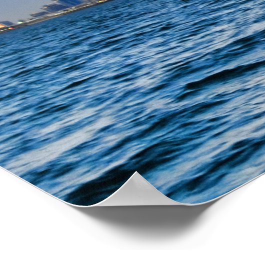 Chicago Skyline Poster (Ecke)