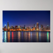 CHICAGO SKYLINE POSTER (Vorne)