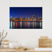 CHICAGO SKYLINE POSTER (Küche)