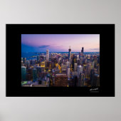 Chicago Skyline Poster (Vorne)