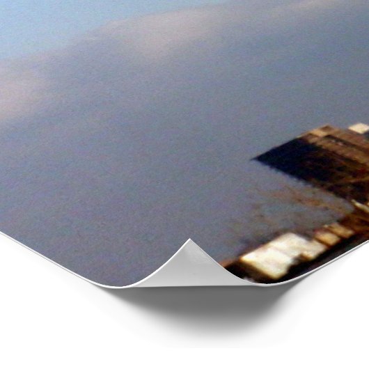 Chicago Skyline Poster (Ecke)