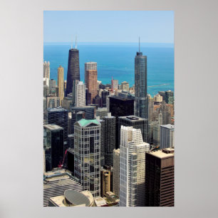 Chicago-Skyline Poster