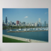 Chicago Skyline Poster (Vorne)