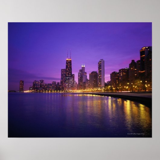 Chicago Skyline Poster (Vorne)