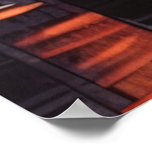 Chicago, Skyline, Poster (Ecke)