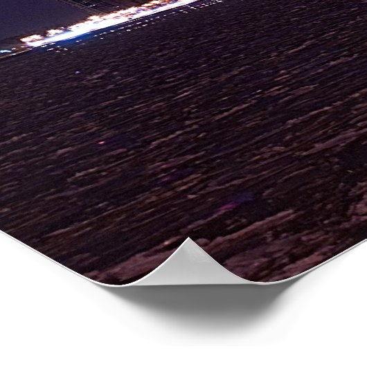 Chicago Skyline Poster (Ecke)