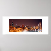 Chicago Skyline Poster (Vorne)