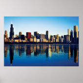 Chicago Skyline Poster (Vorne)