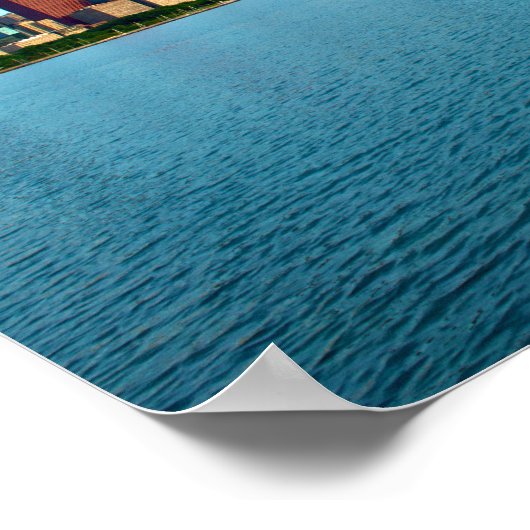 Chicago Skyline Poster (Ecke)