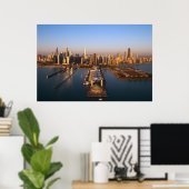 Chicago Skyline Poster (Heimbüro)