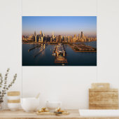 Chicago Skyline Poster (Küche)