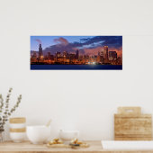 Chicago Skyline Poster (Küche)