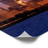 Chicago Skyline Poster (Ecke)