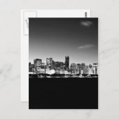 Chicago Skyline Postkarte (Vorne/Hinten)