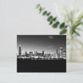 Chicago Skyline Postkarte (Stehend Vorderseite)