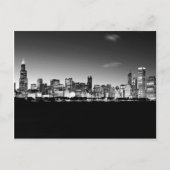 Chicago Skyline Postkarte (Vorderseite)