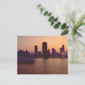 Chicago Skyline Postkarte (Stehend Vorderseite)
