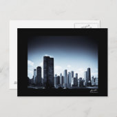 Chicago Skyline Postkarte (Vorne/Hinten)