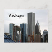 Chicago Skyline Postkarte (Vorderseite)