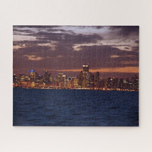 Chicago Skyline Puzzle (Horizontal)