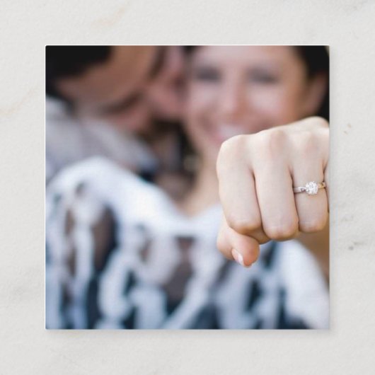 Chicago Skyline QR Code Begleitkarte (Rückseite)