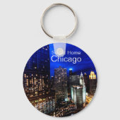 Chicago Skyline Schlüsselanhänger (Vorderseite)
