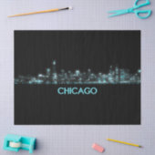 Chicago Skyline Seidenpapier (Basteln)