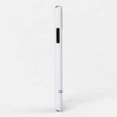 Chicago Skyline Silhouette Blue Case-Mate iPhone Hülle (Hinten/Rechts)