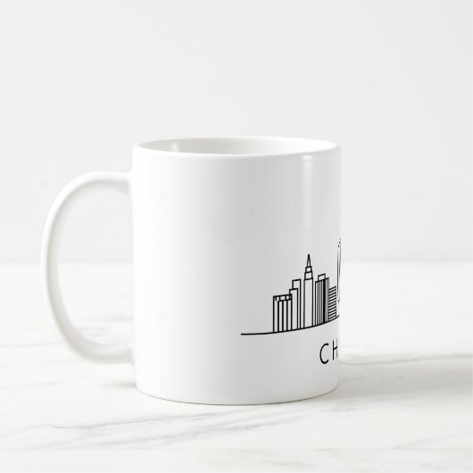 Chicago Skyline - Stadtbild Kaffeetasse (Links)