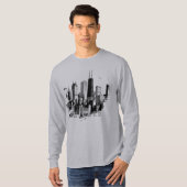 Chicago Skyline T - Shirt (Vorne ganz)