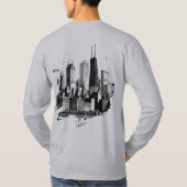 Chicago Skyline T - Shirt (Rückseite)